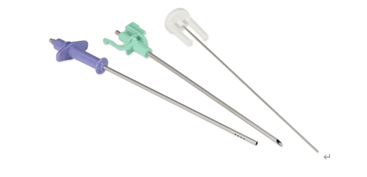 Example of Insert molding-Medical needle